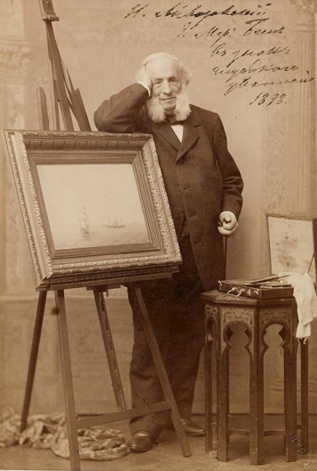 Image - Photo of Ivan Aivazovsky (1898)