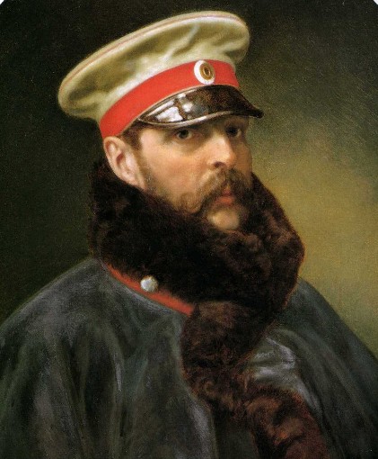 Image - A portrait of Tsar Alexander II (1865).
