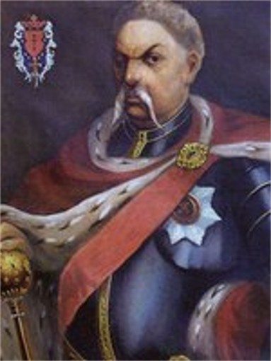 Image -- A portrait of Hetman Danylo Apostol.