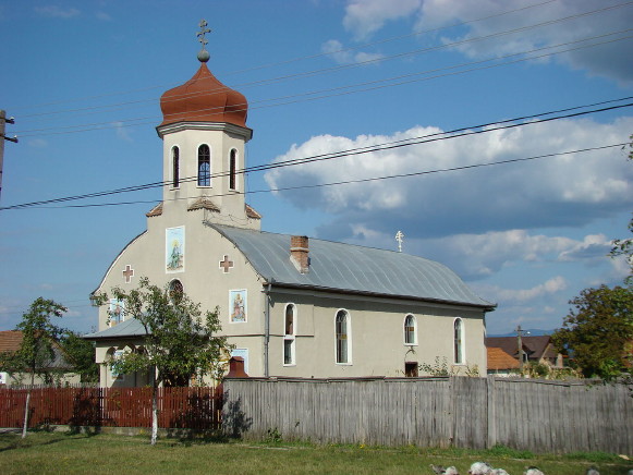 Image - A Ukrainian Orthodox church in Stiuca, Banat Romania.