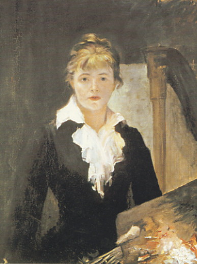 Image -- Maria Bashkirtseva: Self-portrait (1883).