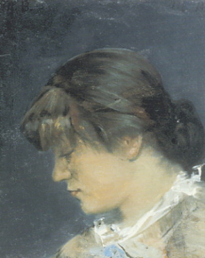Image -- Maria Bashkirtseva: Tear (1881).