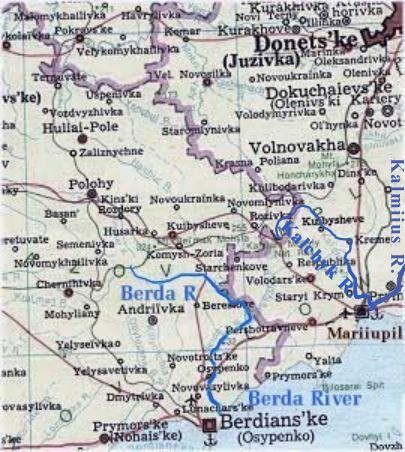 Image - Map of Berda River