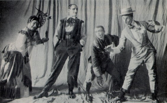 Image -- Repetitions of Les Kurbas' production of F. Crommelynck's Tripes d'Or in the Berezil theater (1926).