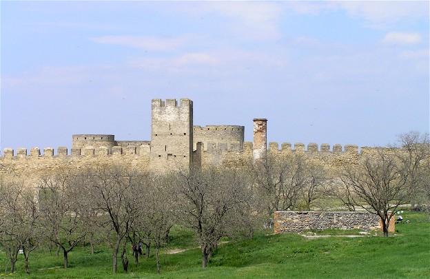 Image -- Bilhorod-Dnistrovskyi fortress (15th century).