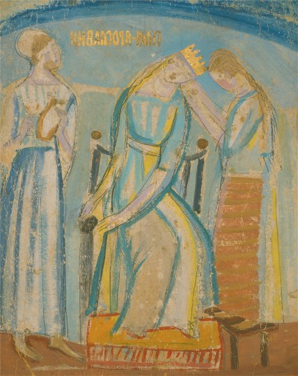 Image -- Mykhailo Boichuk: Yaroslavna's Lament (sketch, 1910s).