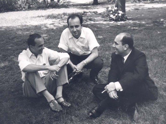 Image -- Bohdan Boychuk, George Tarnawsky, and Bohdan Rubchak.
