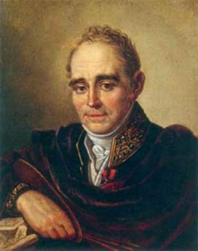 Image -- Ivan Buhaievsky-Blahodarny: Portrait of Volodymyr Borovykovsky.
