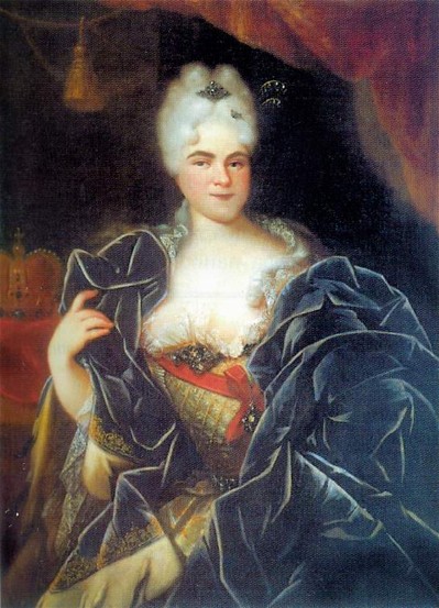 Image - Portrait of Empress Catherine I of Russia.