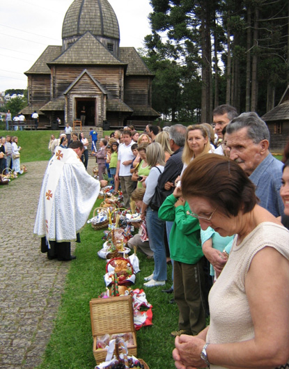 Image -- A Ukrainian Easter in Curitiba, Brazil.
