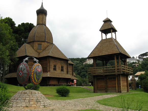 Image - Curitiba, Brazil: Tingui Park Ukrainian church.