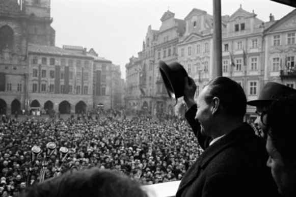 Image -- Czechoslovak Communist party secretary Alexander Dubcek (1967).