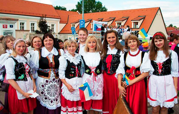 Image -- Czechs in Volhynia oblast.