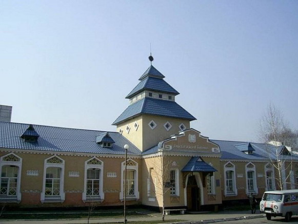 Image - The former zemstvo hospital in Lubny (designed by Dmytro Diachenko).