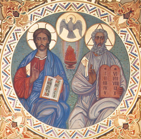 Image -- Mykhailo Dmytrenko: The Holy Trinity.