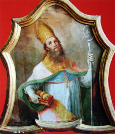 Image - Luka Dolynsky: Saint Nicholas (1815).