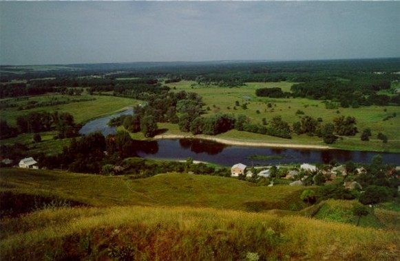Image -- The Donets River in the vicinity of Izium.