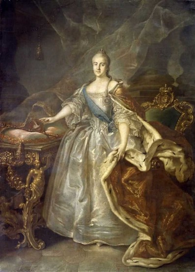 Image -- A Portrait of Elizabeth I of Russia.