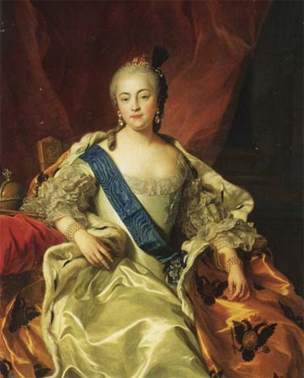 Image - A Portrait of Elizabeth I of Russia.