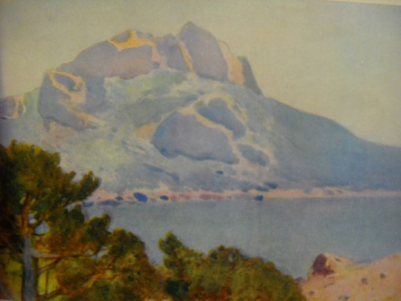 Image -- Valentyn Feldman: Crimea (1926).