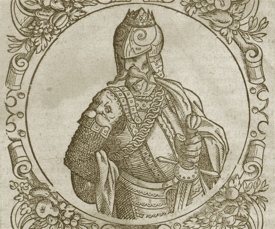 Image - Gediminas (17th century engraving in A. Guagnini Sarmatie Europeae).