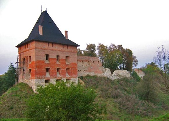 Image -- The Halych castle.