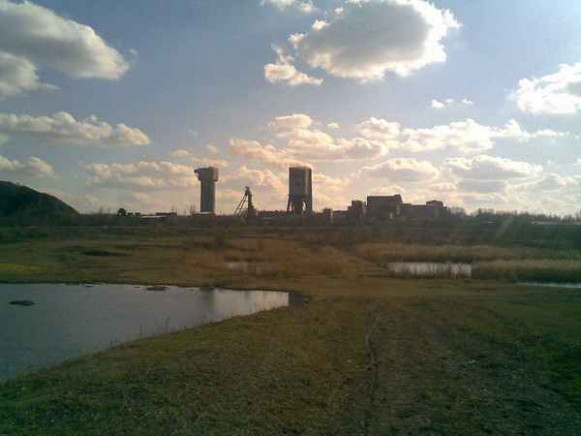 Image -- Horlivka: industrial landscape.