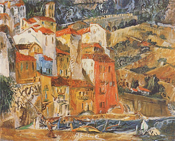 Image - Oleksa Hryshchenko: Toulon (1925).