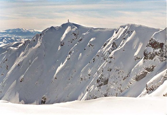 Image - Mount Pip Ivan in the Hutsul Alps (Carpathians) in winter.