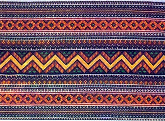 Image -- A Hutsul embroidery pattern.