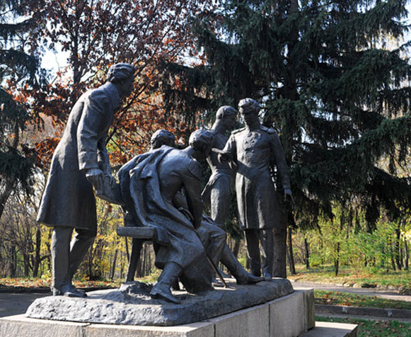 Image -- Kamianka (Cherkasy oblast): The Decembrists monument.