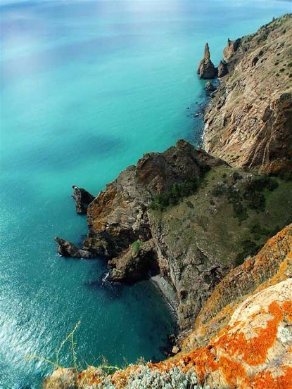 Image - The Kara-Dag ridge in the Crimean Mountains.