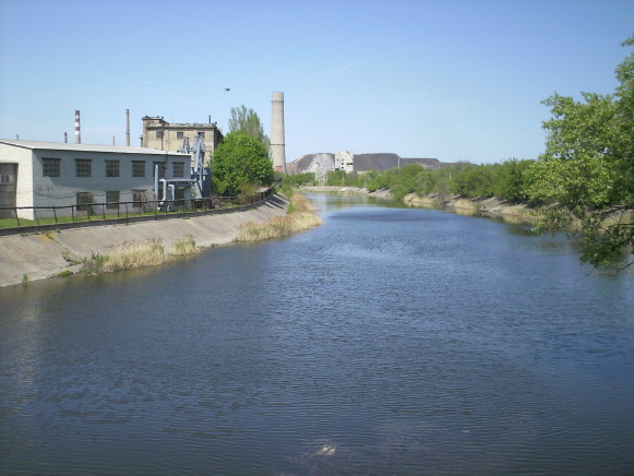 Image - The Kazennyi Torest River near Kramatorsk.