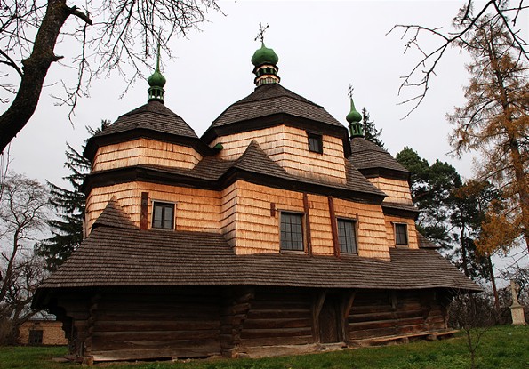 Image -- Saint Michael's Church (built in 1754) in Komarno.