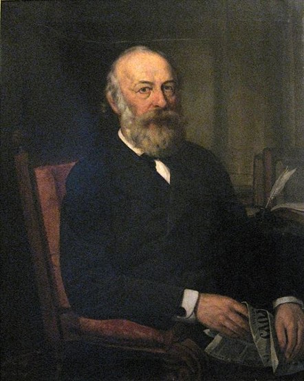 Image -- Teofil Kopystynsky: Portrait of Bohdan Didytsky (1889).