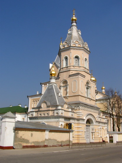 Image -- Korets: Holy Trinity women's monastery (bell tower).