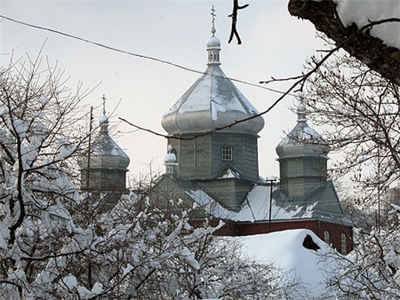 Image - A church in Kosiv, Ivano-Frankivsk oblast.