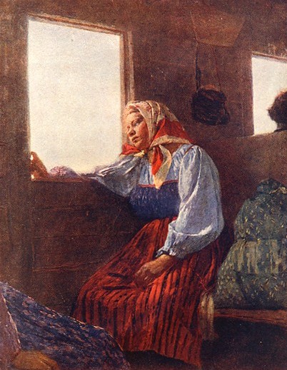 Image -- Kyriak Kostandi: Among the People (1885).