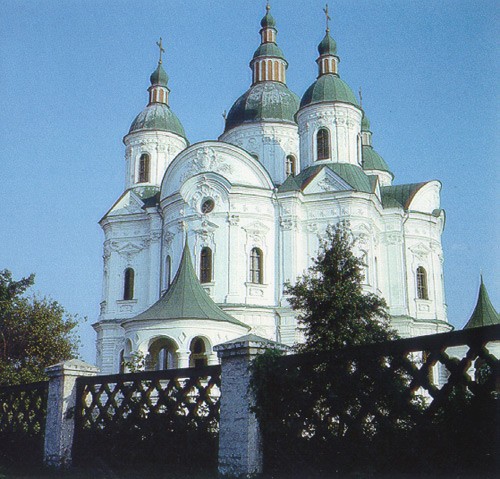 Image -- The Cathedral of the Nativity of the Mother of God (1752-63) in Kozelets.