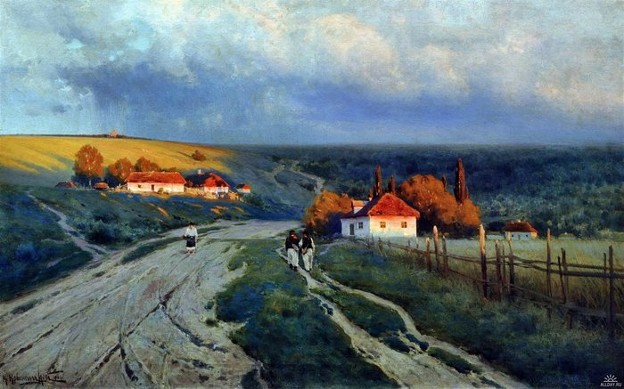 Image - Kostiantyn Kryzhytsky: Village.