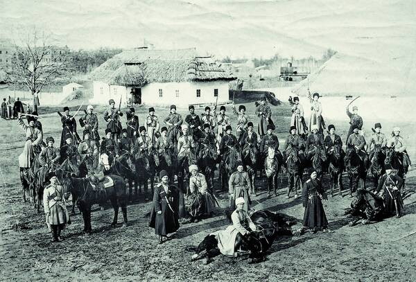 Image -- Cossacks of the Kuban Cossack Host.