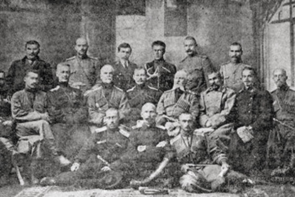 Image -- Members of the presidium of the Kuban Legislative Council.