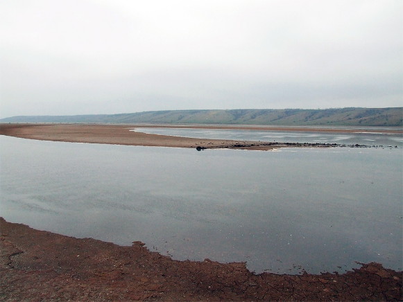 Image -- The Kuialnyk Estuary near Odesa.