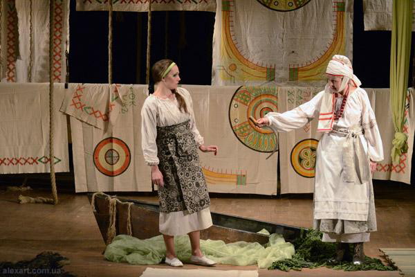 Image -- Lesia Ukrainka, The Forest Song, staged at the Lviv Lesia Ukrainka Drama Theater.