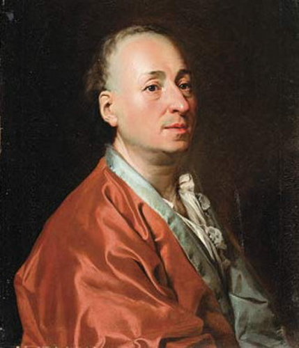Image - Dmytro H. Levytsky: Portrait of Denis Diderot.