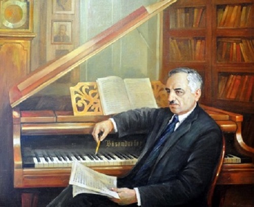 Image - A portrait of Borys Liatoshynsky