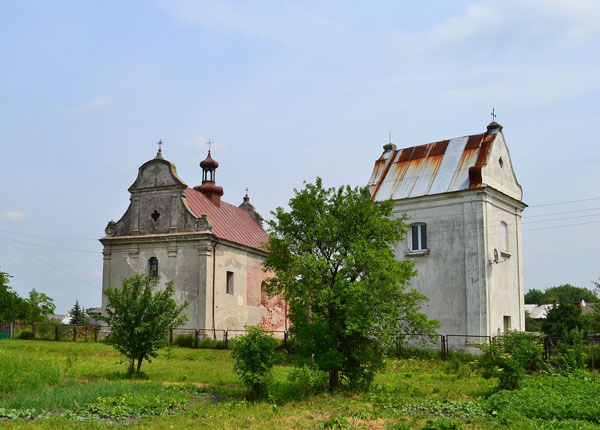 Image - Liuboml, Volhynia oblast: Holy Trinity Roman Catholic Church.
