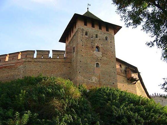 Image -- The Lutsk Castle (13th-16th century).