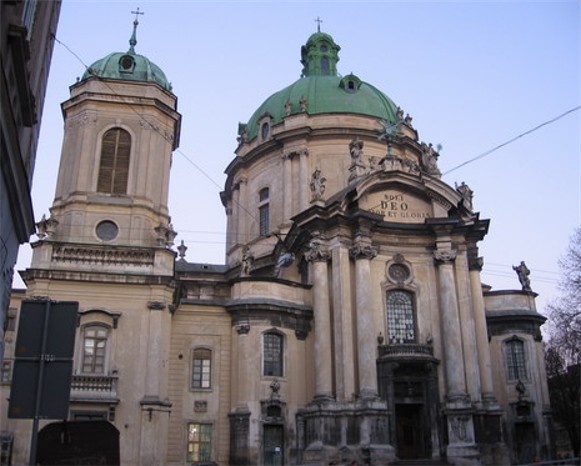 Image - The Dominican Church in Lviv (1764).