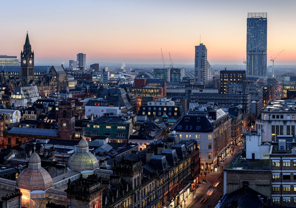 Image -- Manchester, UK: cityscape.